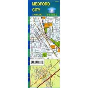   570359 Medford And Ashland Pearl Map   Laminated