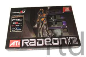 NEW CONNECT3D ATI RADEON X700 PRO 128MB PCIE VIDEO CARD  
