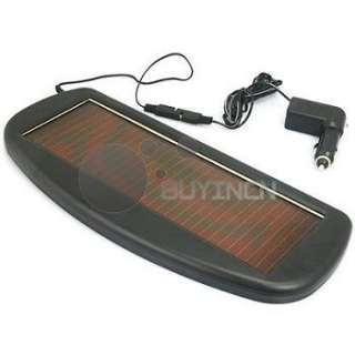 12V 12 volt solar Car battery charger powered portable  