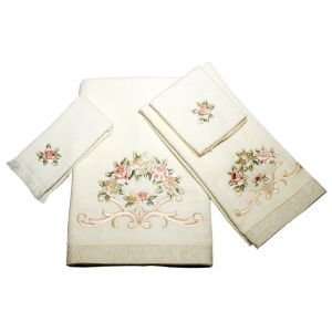  Finger Tip Towel Sage Rosefan By Avanti