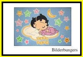 Betty Boop Throw Rug Sleeping Baby 19 x 29 Inch Mat  