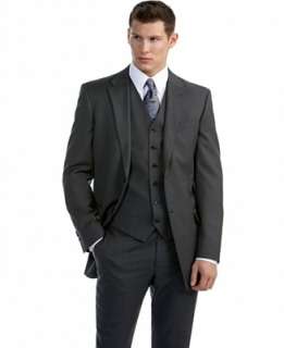 Tommy Hilfiger Suit Separates, Grey Stripe Slim Fits