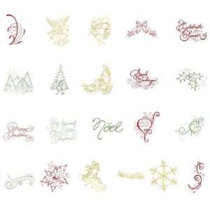 Brother/Babylock Embroidery Card CELEBRATE THE SEASON  