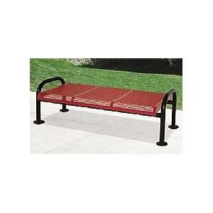  Profile Perforated Backless Benches Patio, Lawn & Garden