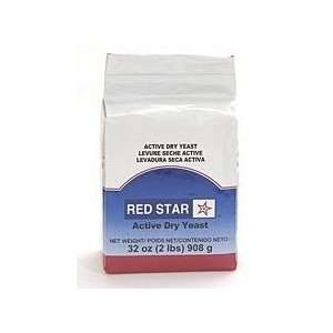 Red Star Baking Yeast, Vacuum Packed, 2 Pounds (32 ounces   908 g)
