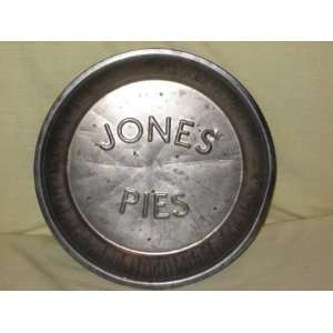  Vintage  Jones  Tin Pie Baking Pan 