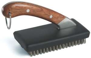 Charcoal Companion Grill Brush Rosewood BBQ Barbecue  