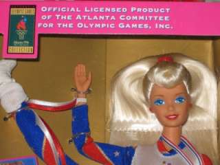 Barbie Doll 1996 Atlanta Olympic Games Gymnast  