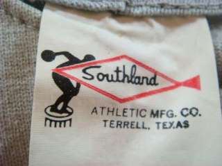 Vintage Southland Athletic Cobras Baseball Uniform Shirt Light Gray 