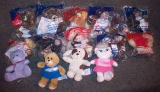   Happy Meal Build a Bear Workshop Bears, 10 brand new in packages