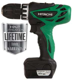 Hitachi DS10DFL 12 Volt Peak Li Ion 2 Speed Drill/Driv  