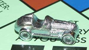 Monopoly Board Game Part Pewter RACECAR Car Metal Token  