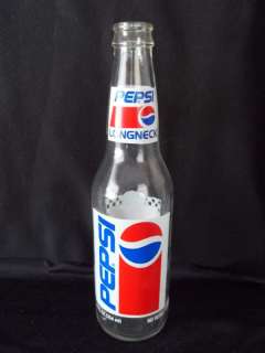 Vintage 1967 Pepsi Long Neck Bottle ~ Richard Petty Most Wins  