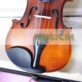   Size 4/4 Violin/Fiddle Hard Maple Wood W/ Case Bow Rosin VINTAGE Color