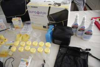 Medela Pump in Style Advanced Breastpump With Metro Bag with lots of 