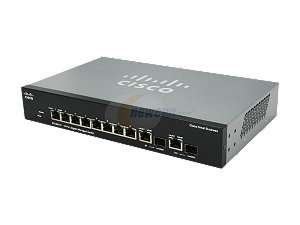      Cisco SG300 10 (SRW2008 K9 NA) 10 port Gigabit Managed Switch