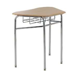   .BR Series 60 30 inch Trapezoid Desk with Book Basket