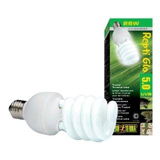   Glo 5.0 Compact Fluorescent Tropical Terrarium Lamp, 26 Watt by Hagen