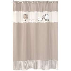  Little Lamb Kids Bathroom Fabric Bath Shower Curtain by 