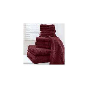   Oversized 2pc Beach Towels, BURGUNDY BEACH TOWELS