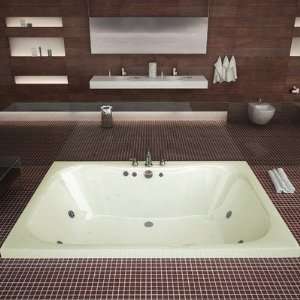 60 x 23 Rectangular Air and Whirlpool Jetted Bathtub Color/Trim/Tile 