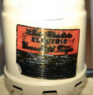 Vintage WHITE MOUNTAIN  4 & 6 Qt. Electric Ice Cream Freezer. Parts 