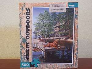   Outdoors Summer Vacation 500 Pc Puzzle by Buffalo Games Item 3584