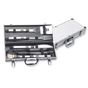  Five Piece Stainless Steel Barbecue Tool Set Jewelry