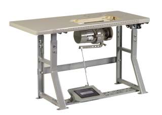   Professional 9mm Zig Zag Industrial Sewing Machine & 1/2HP Power Stand