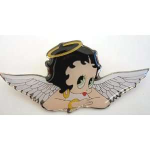  Cartoon Betty Boop Angel pin badge Toys & Games