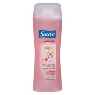 Suave Naturals Body Wash, Wild Cherry Blossom, 12 oz product details 