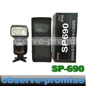   Electronic Flash Speedlight SP 690 for Nikon SLR/DSLR Camera  