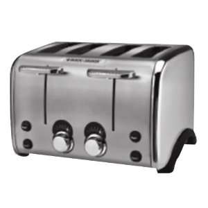  Black and Decker 4 Slice Silver Chrome Toaster Kitchen 