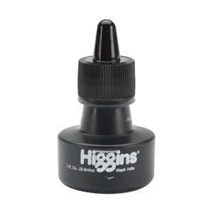  Higgins India Ink 1 Ounce Matte Black