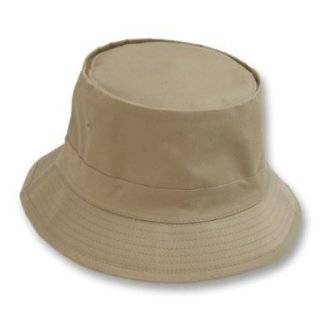 Blank Bucket Fishing Hat, Large/X Large, Khaki