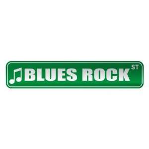   BLUES ROCK ST  STREET SIGN MUSIC