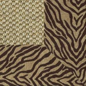  Siskiyou Sisal Bordered with Woven Tapestry Bengal Contemporary Rug 