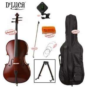   Package with Free Stand, Bag, Strings, Chromatic Tuner, Rosin and Bow
