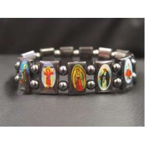  Magnetic Religious Bracelets Brazilian Style (Lead 