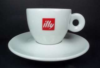 illy Coffee   Offical Espresso   China Demitasse Cup Set   Excellent 