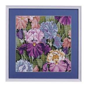  Bucilla Iris Paradise Needlepoint Kit Arts, Crafts 