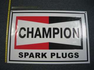 CHAMPION Spark Plugs Banner Camaro Chevelle 70 69 68  