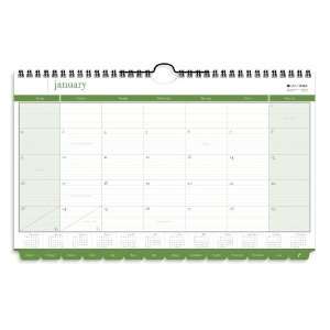  Day Timer Traditional Tabbed Desk Pad and Wall Calendar 