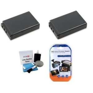  2 Pack Battery Kit For SANYO Xacti DMX FH11, DMX HD1010 