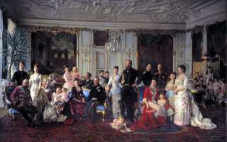 Christian IX of Denmark with his large family of European royalty 