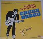 CHUCK BERRY Signed Autographed GREATEST 28 Hits ALBUM L