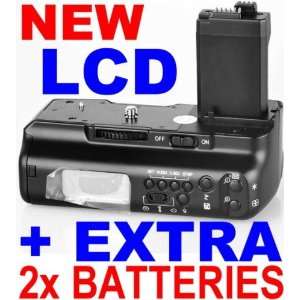  LCD Battery Grip BG E5 for Canon 450D 500D 1000D Cameras 
