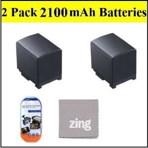  Canon VIXIA HG20 HG21 Camcorder Battery BP 819   Qty 2 