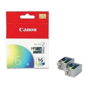  Canon BCI 16 Color Ink Cartridge. BCI 16 2PK DYE COLOR INK 