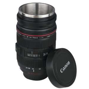  Canon Thermos Stainless Coffee Cup / Camera Lens Mug 